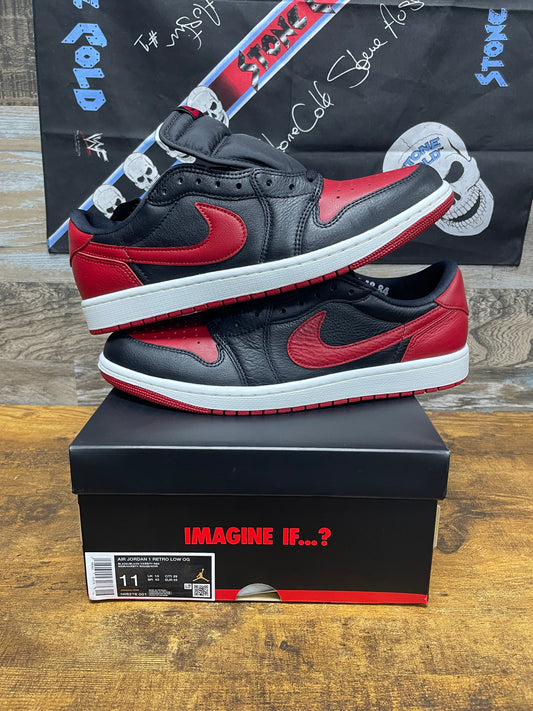 Jordan Low 1 Banned 2025 Size 11