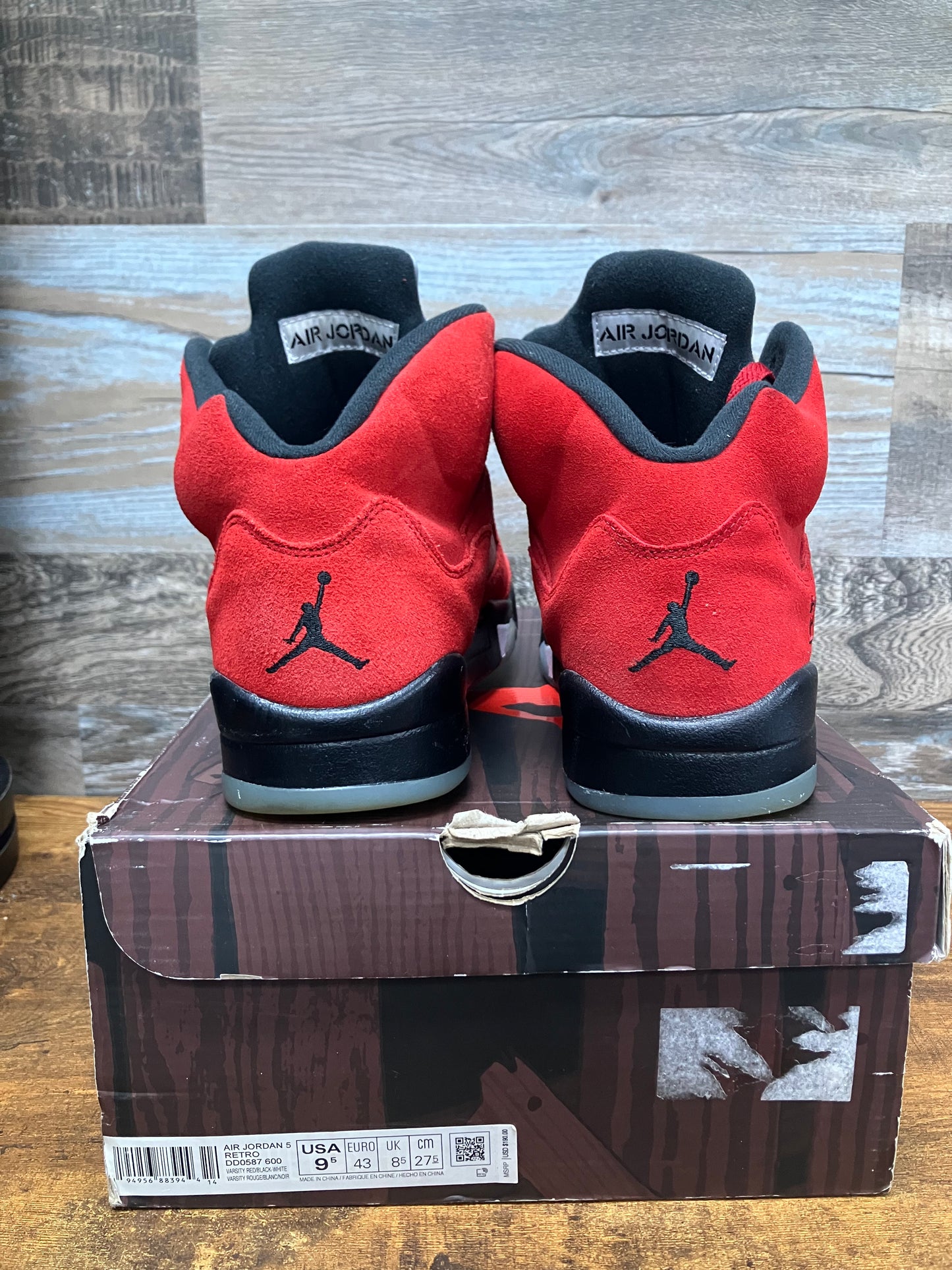 Jordan 5 Raging Bull Size 9.5