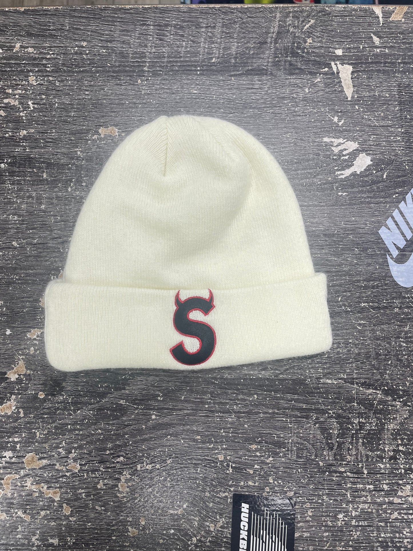 Supreme x New Era S Logo Beanie