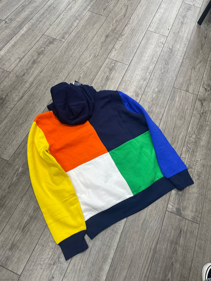 L - Polo Ralph Lauren Color-Block Fleece Hoodie