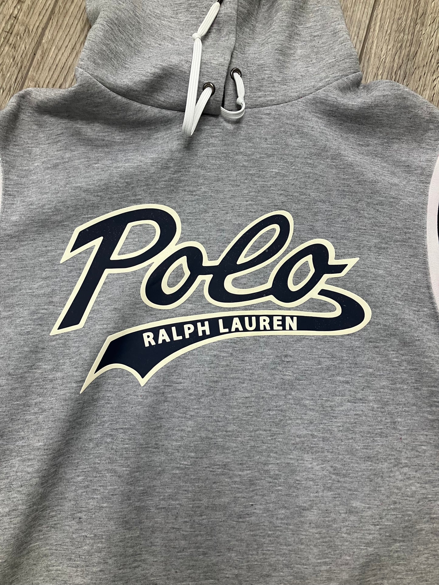 Polo Ralph Lauren Script Hoodie Rings L