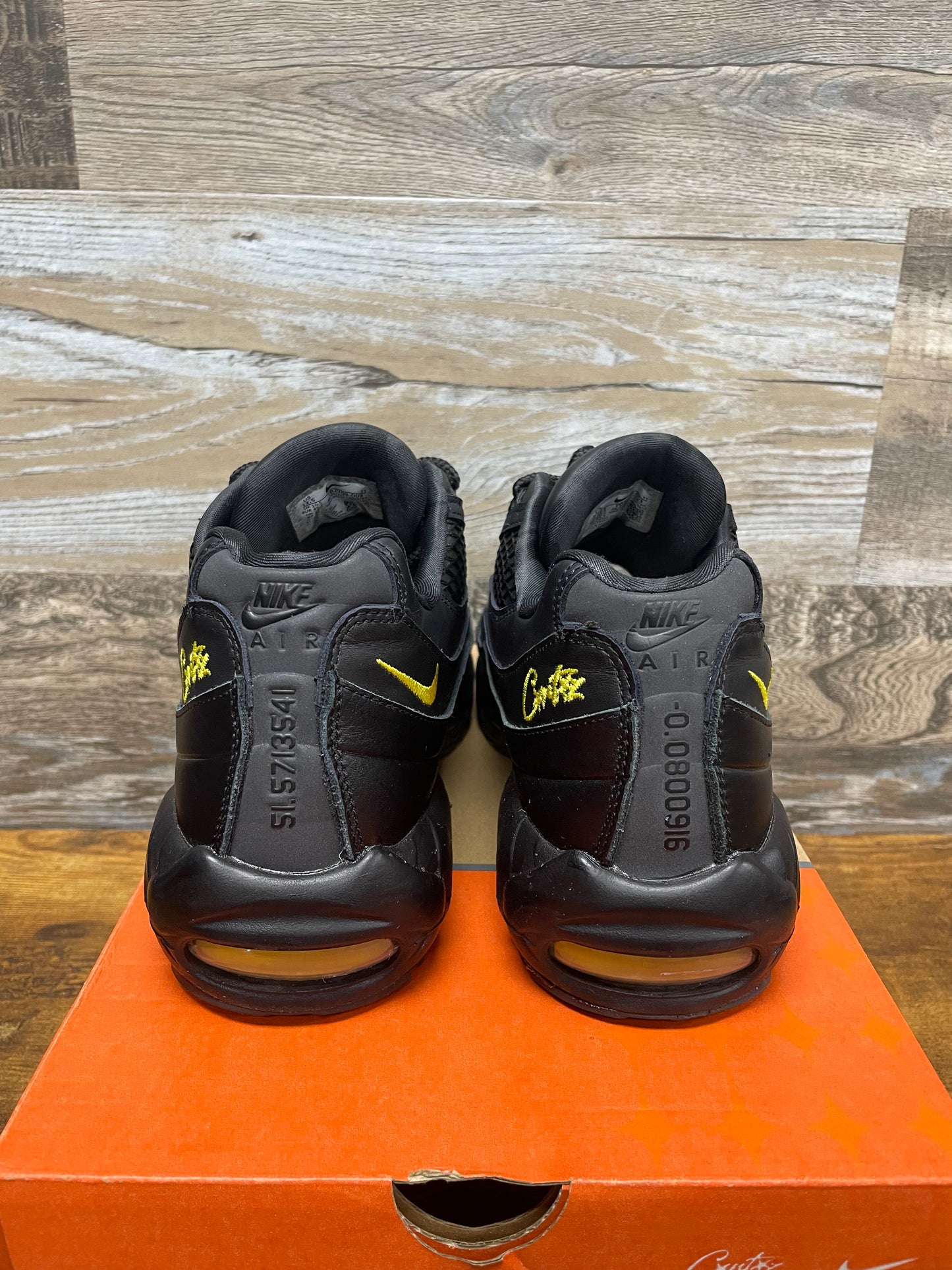 11.5 - Nike Air Max 95 SP x Corteiz "Honey Black" sneakers