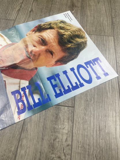 OS - Vintage Bill Elliot / Jeff Gordon Double sided poster