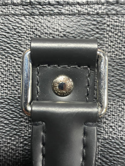 Louis Vuitton Black Monogram Duffle Bag