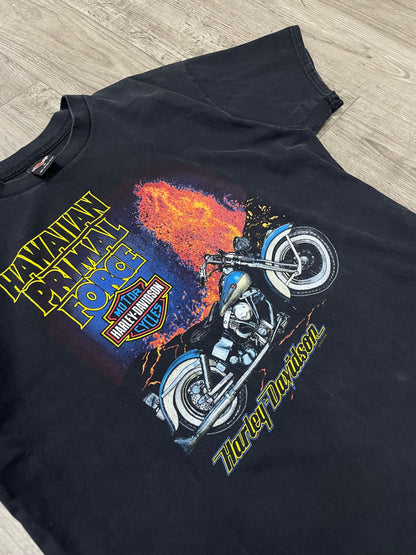 XL - Vtg 90s Hawaiian Primal Harley Davidson Tee