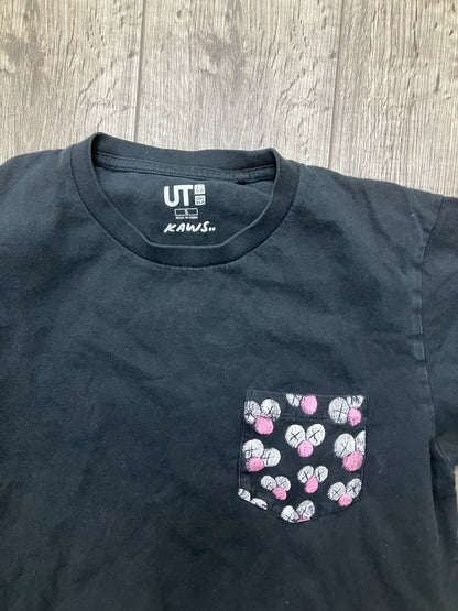 Kaws Uniqlo Pocket Tee Size Small