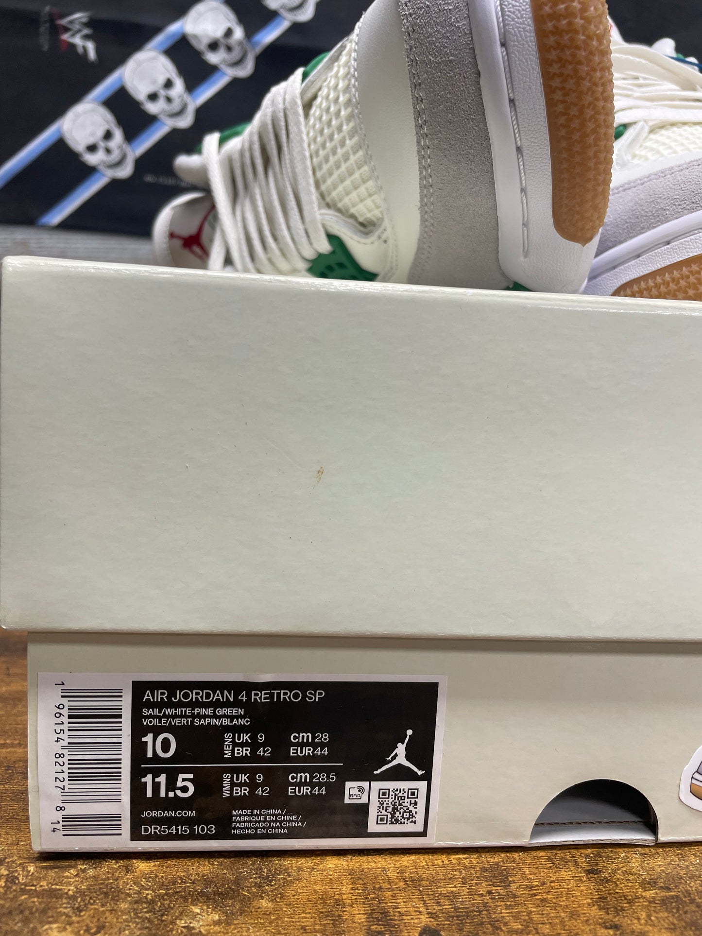Nike SB x Air Jordan 4 Retro SP 'Pine Green 10