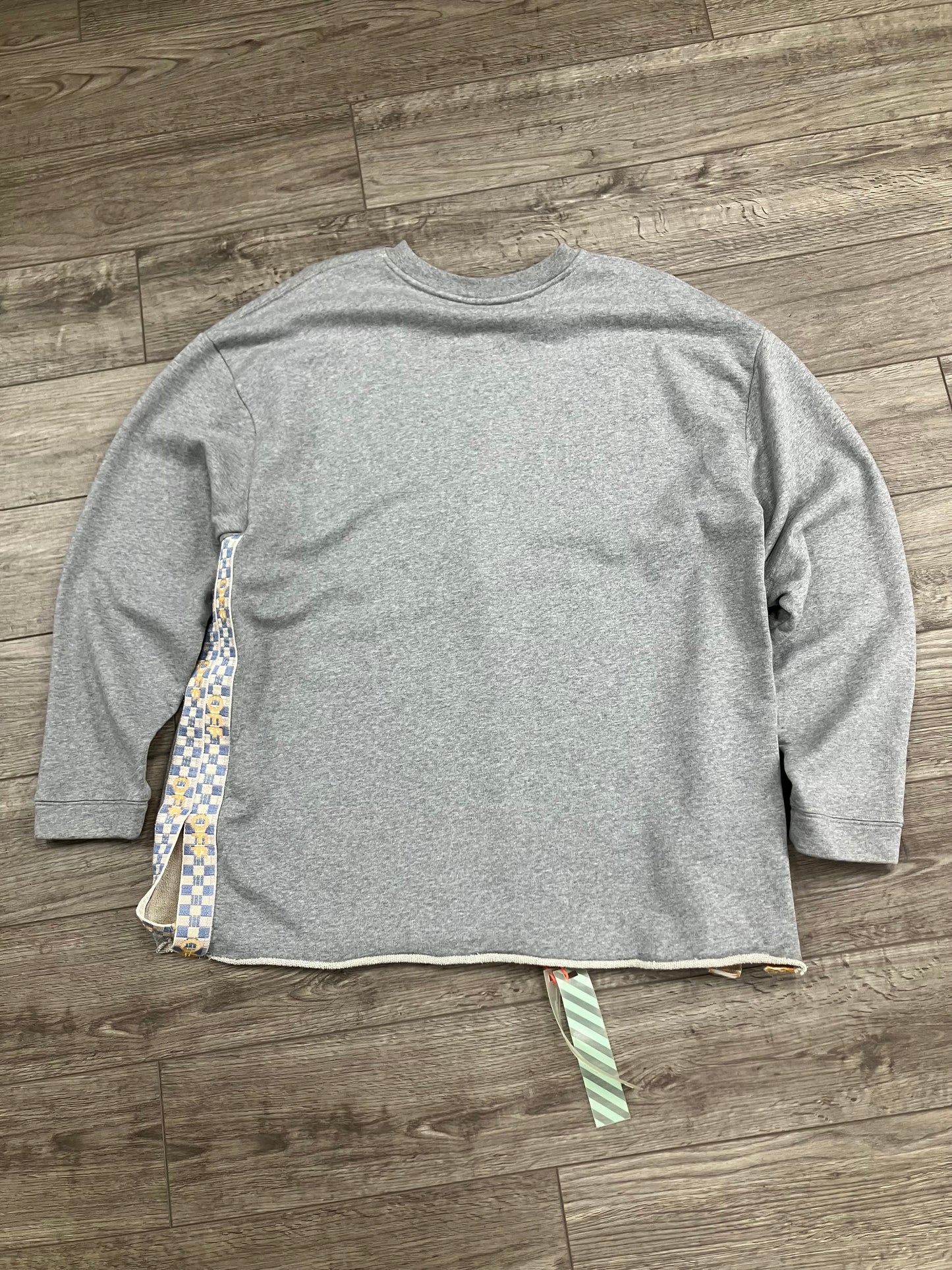 Off White Checkered Crewneck Size Medium