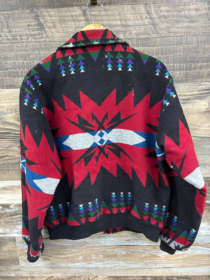 M- Pendleton vintage Aztec bomber Zip Jacket