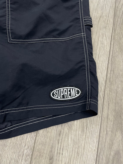 Supreme Nylon Painter Shorts Black SS22