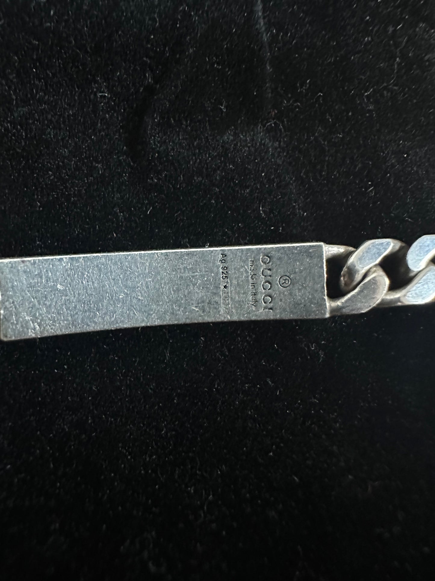 Gucci Ghost Skull Bracelet 7 inch