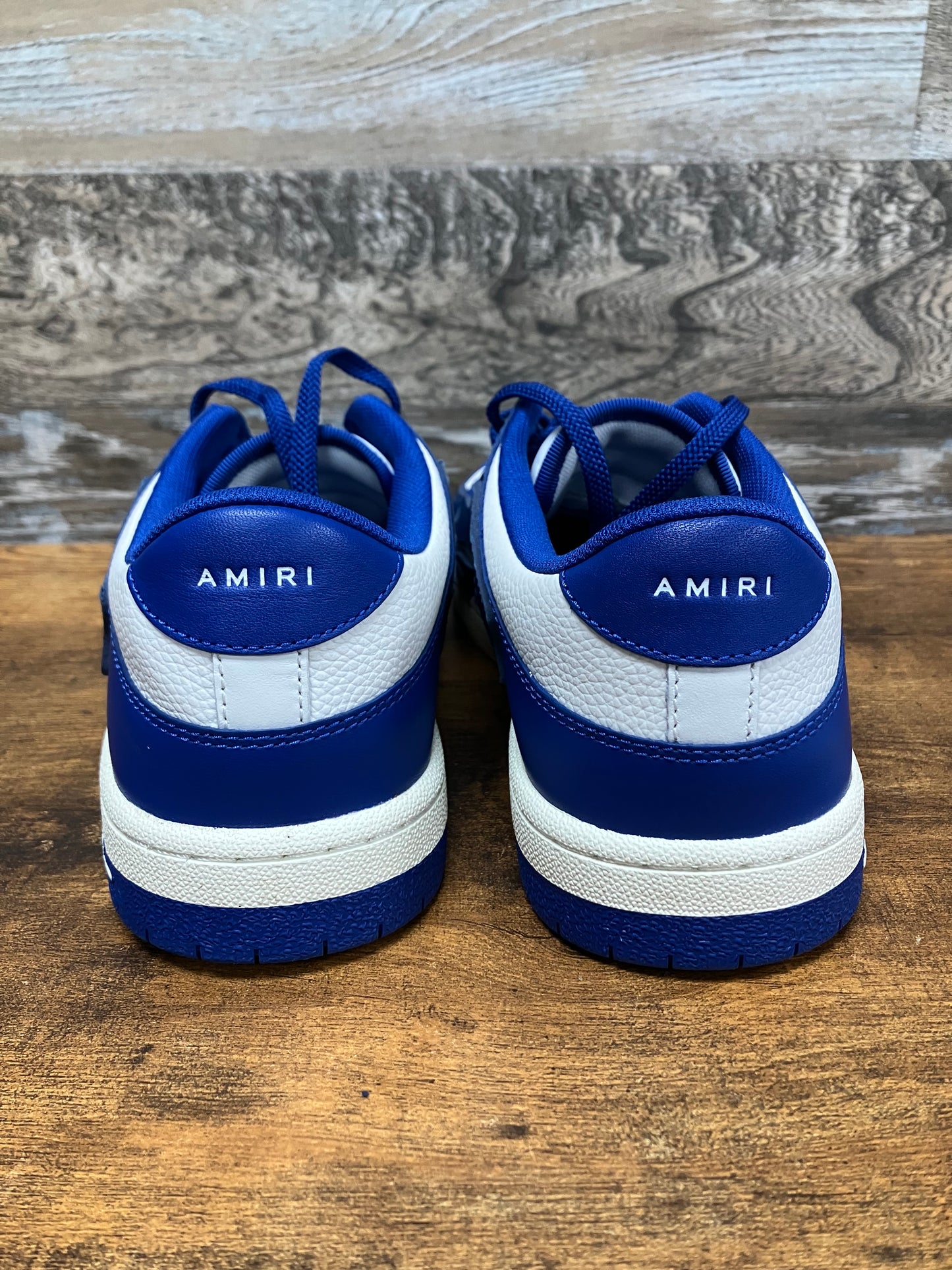 AMIRI Bone Low Blue Size 10