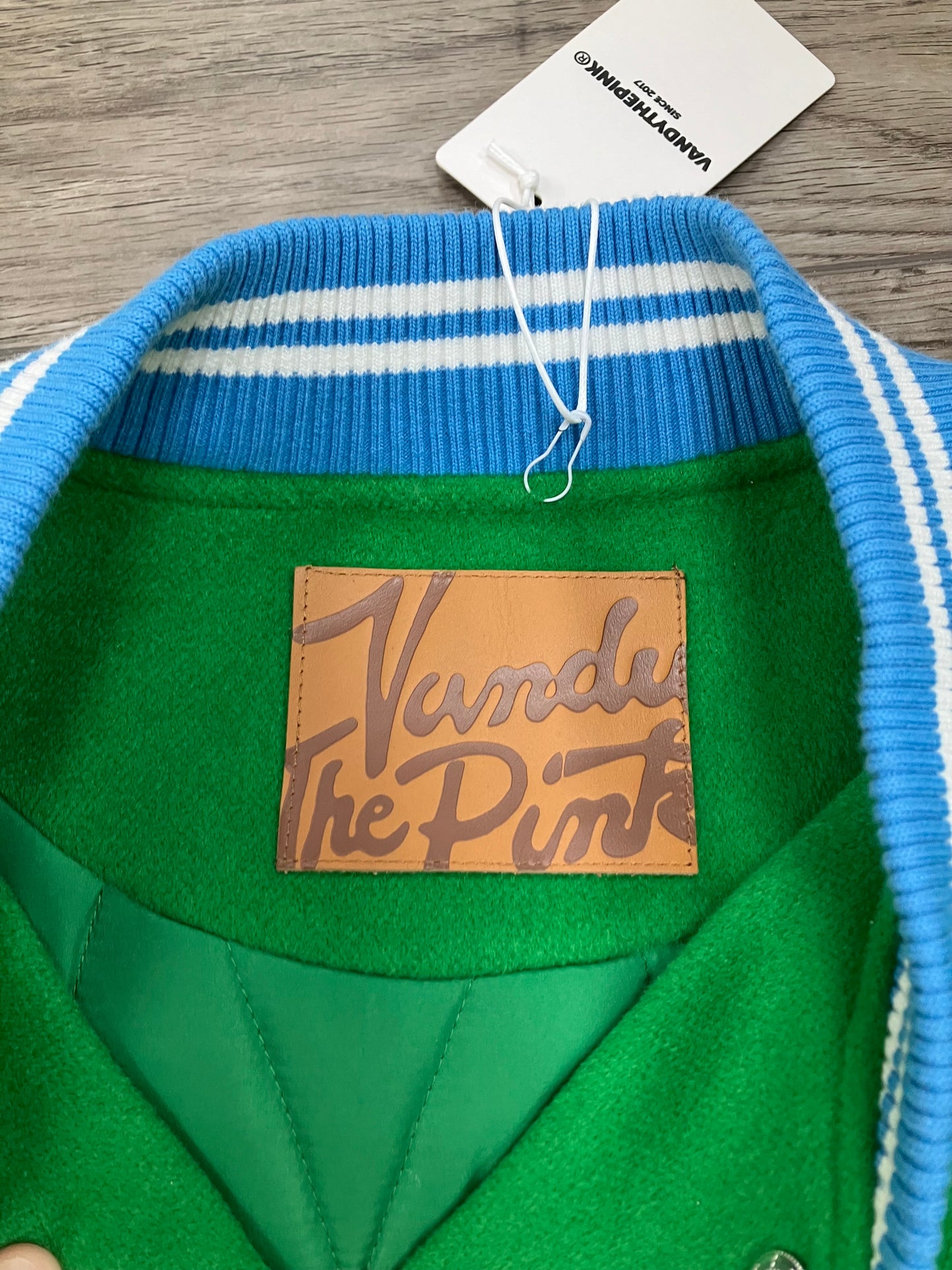 Vandy The Pink Lemonade Varsity Jacket S