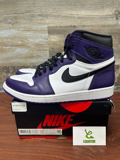 Air Jordan 1 high court purple *MISMATCH*