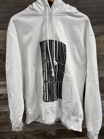 XXL- Helmut Lang Bold Logo Hoodie