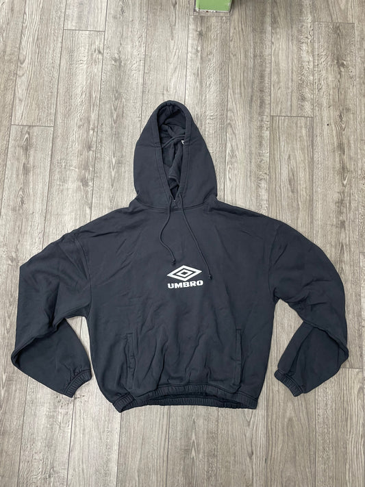 Umbro x Slamjam Logo Mask Hoodie Black XL