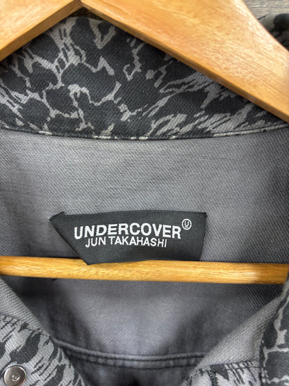 Undercover Cream Soda Leopard Print Trucker Jacket