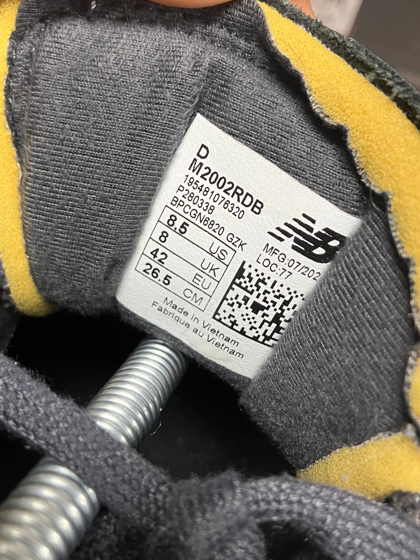 8.5 - New Balance 2002r PPK Phantom