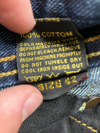 Evisu EU-ED Cargo Denim Size 42x30