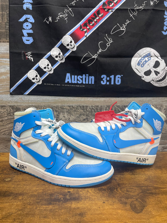 Off-White x Air Jordan 1 Retro High OG 'UNC’