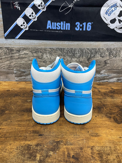 Nike Air Jordan 1 Retro High OG Mens UNC Reimagined Blue White 9.5