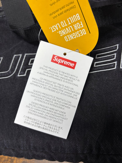 Supreme denim duffle bag fw25