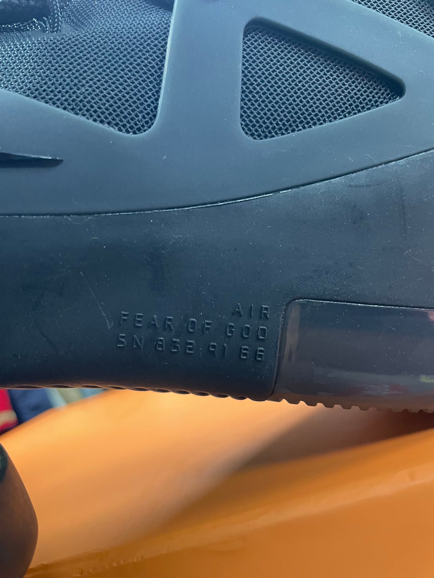 9 - Nike Air Fear of God 1 “ Triple Black “ Sneaker