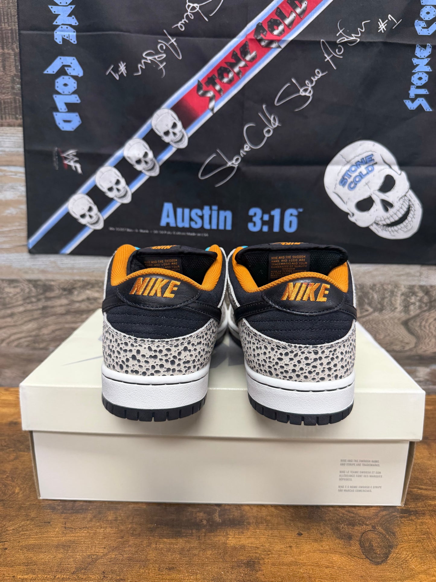 Nike SB Dunk Low Pro Electric 'Phantom and Black 10.5