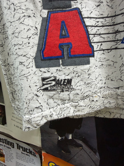 L/XL - Atlanta Braves Vintage AOP Tee