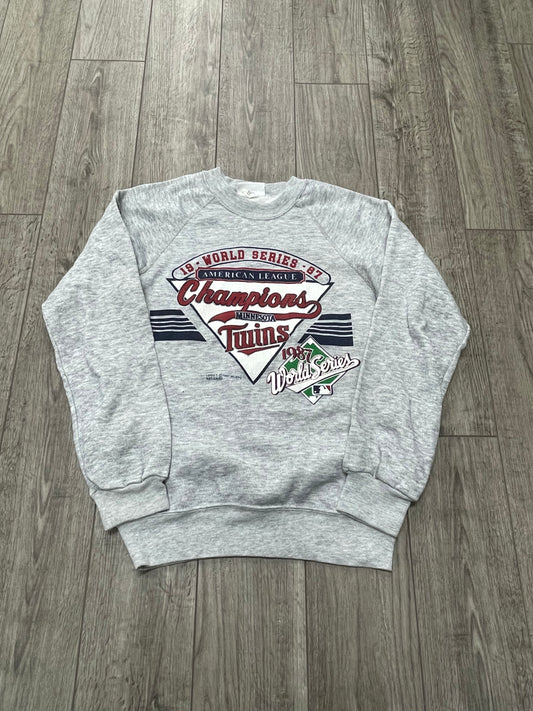 1987 Twins World Series Size Medium