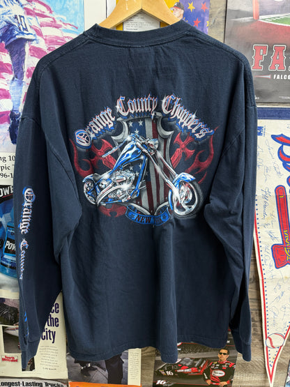 XL - Orange County Choppers Longsleeve navy