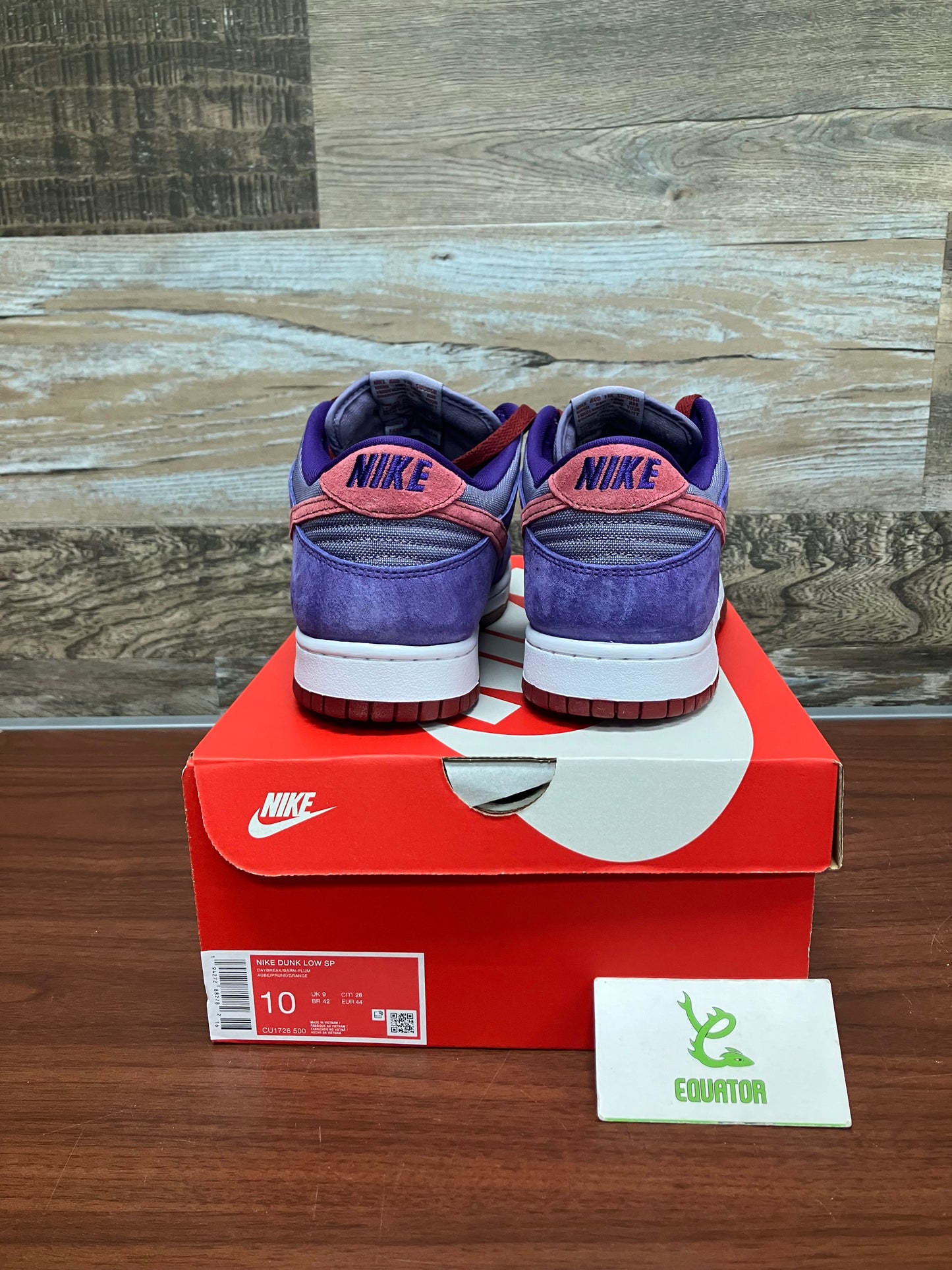 Dunk Low Plum Size 10