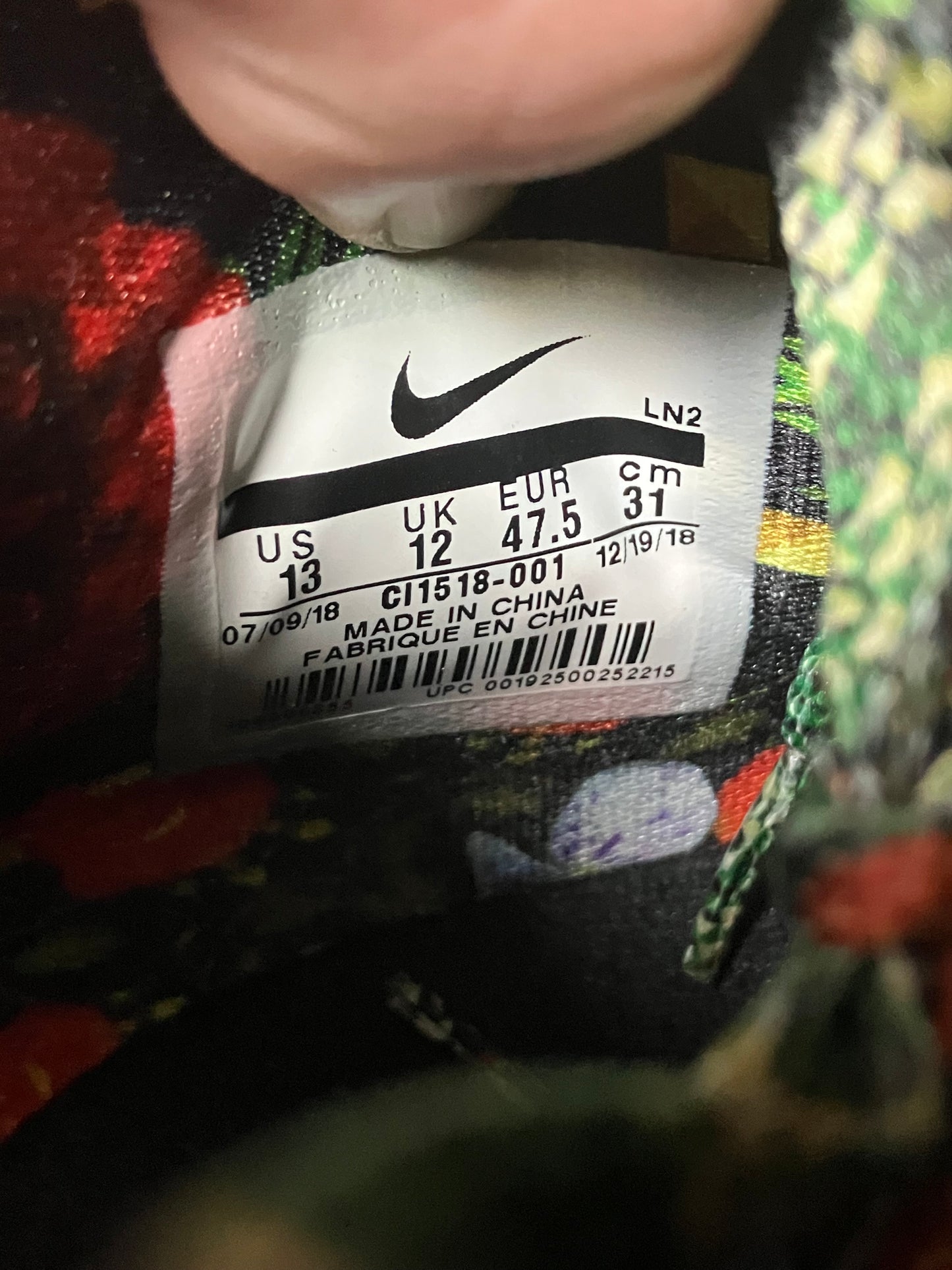 LeBron 16 Watch the Throne Size 13