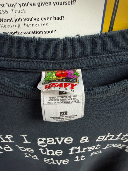 XL - Vintage Humor Tee Distressed