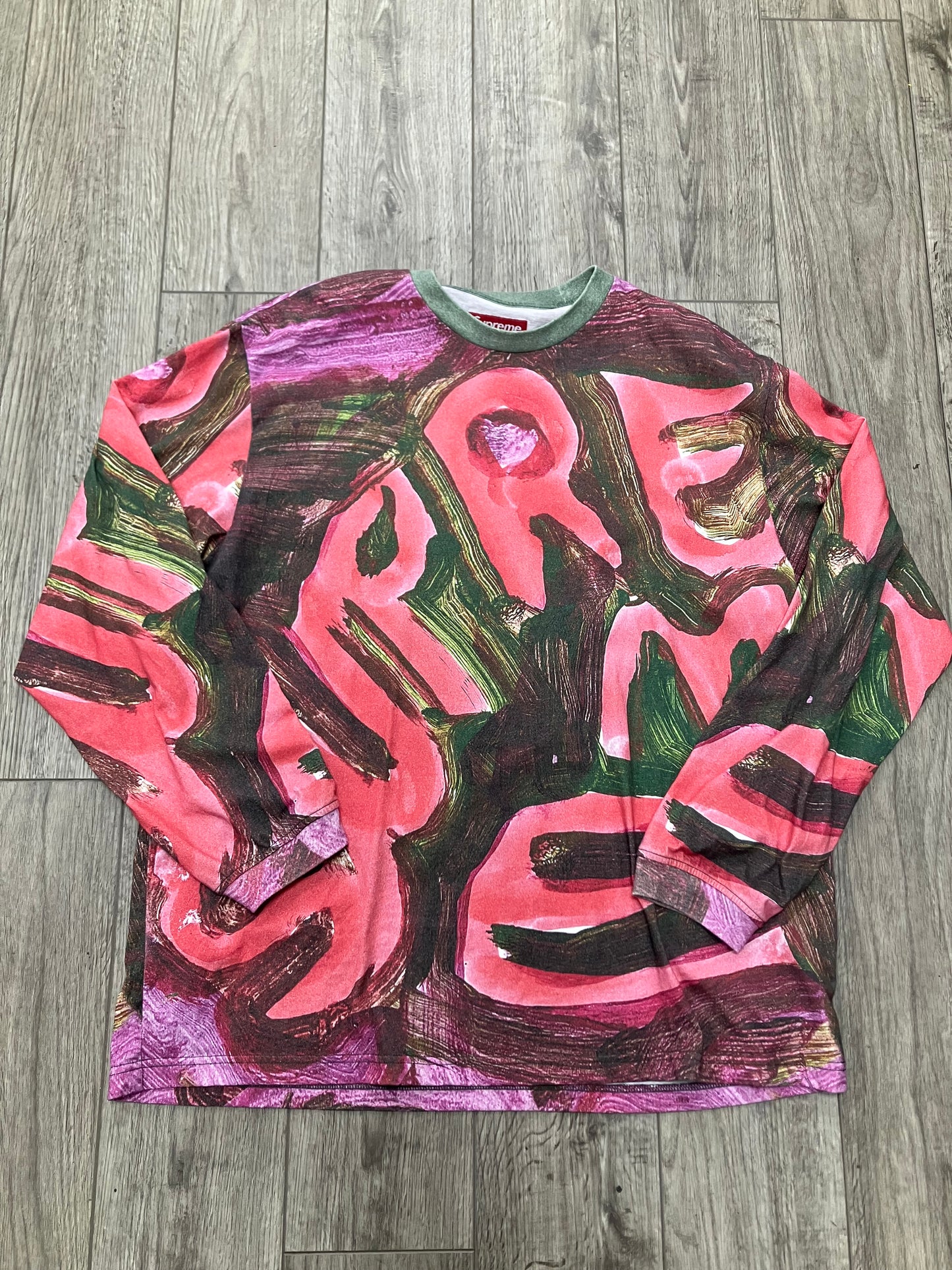 Supreme Paint Long Sleeve Size XL