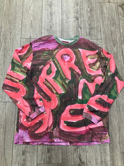 Supreme Paint Long Sleeve Size XL