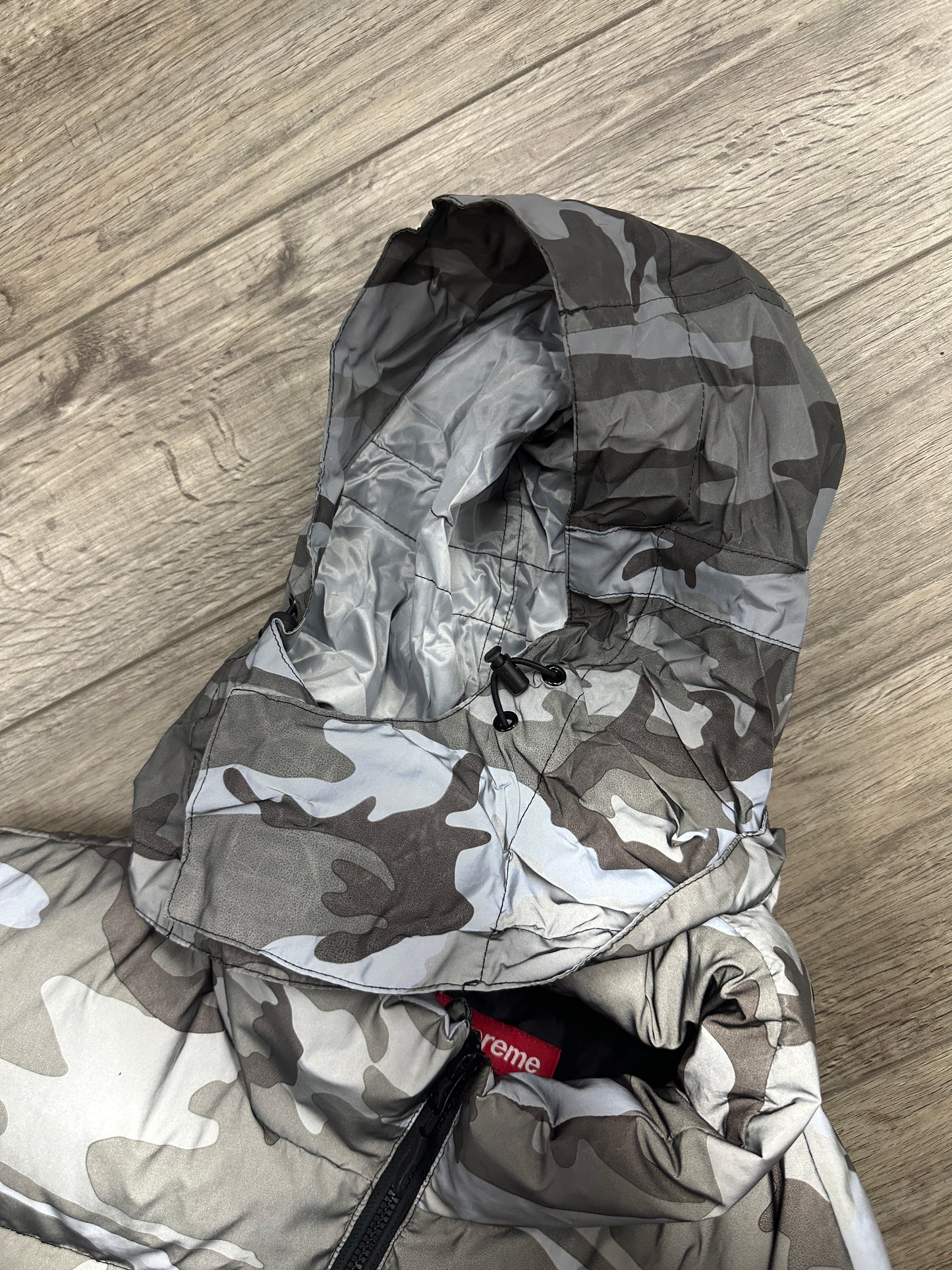 M - Supreme Reflective Camo Jacket FW18