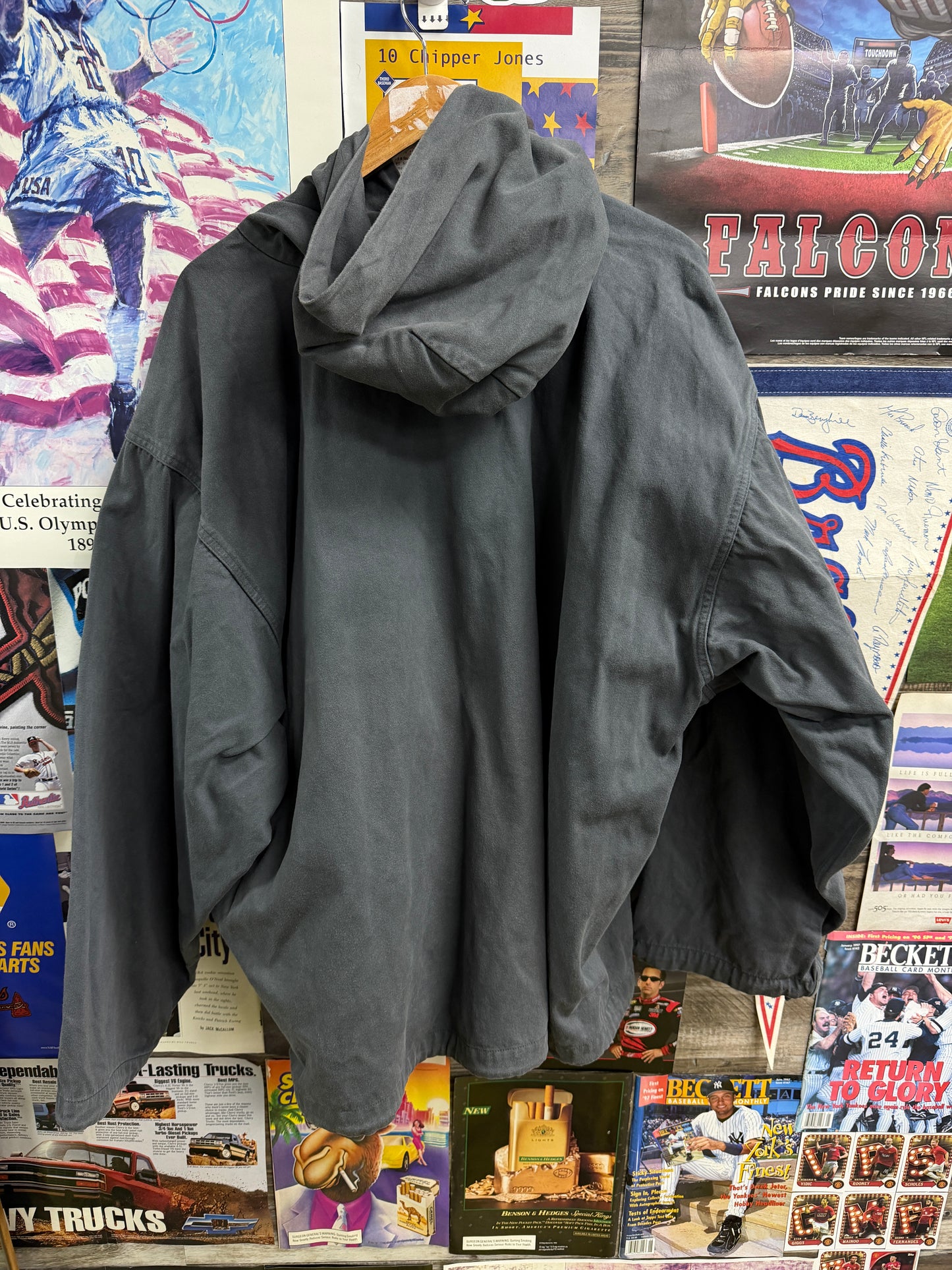 S - Yeezy Gap x Balenciaga Anorak Hoodie