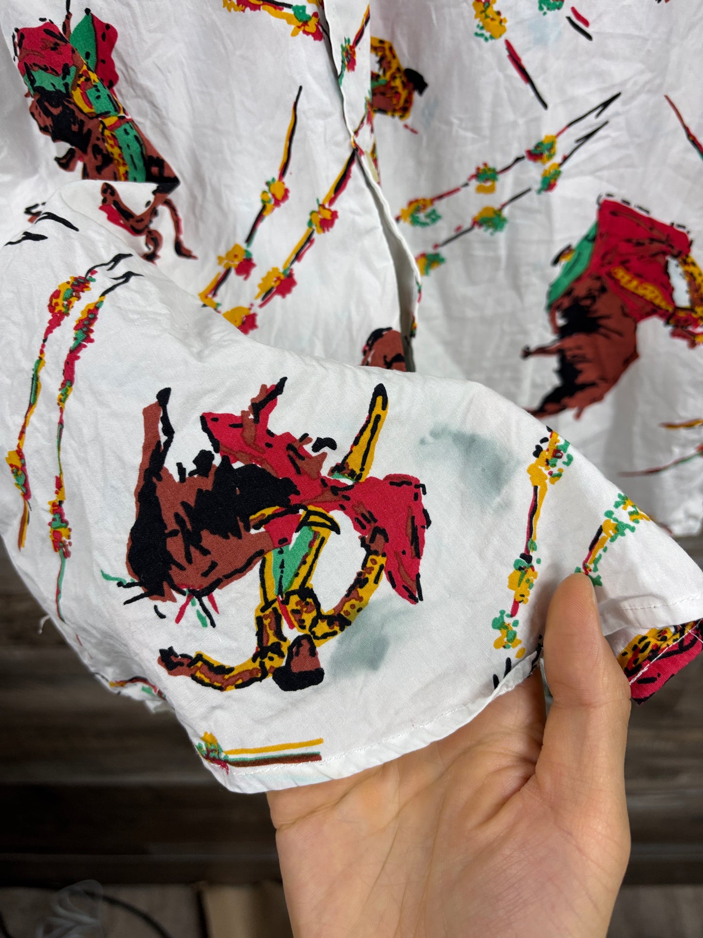 M-Supreme bull rider shirt