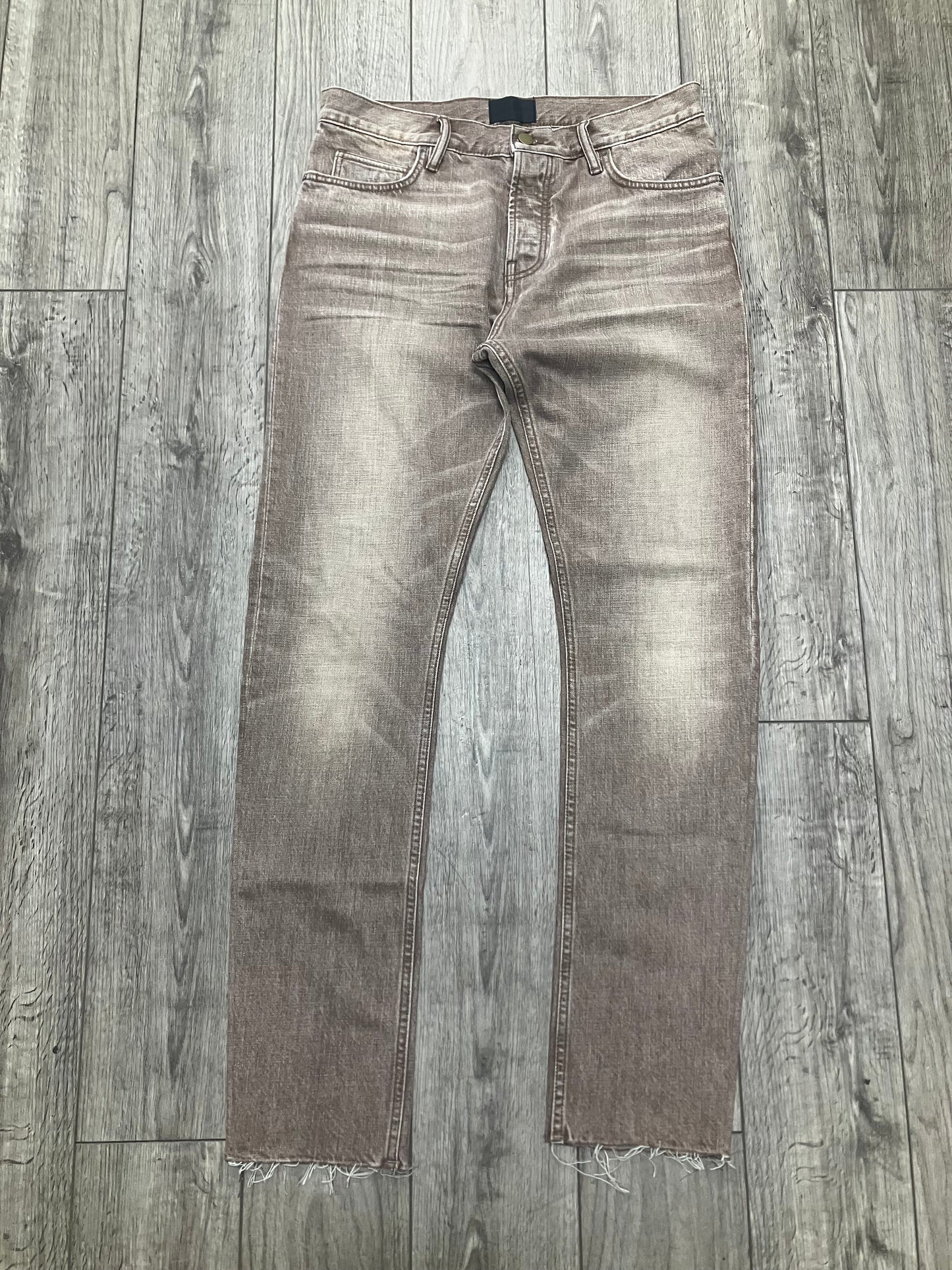 32 - Fear of God Seventh Collection Brown Vintage Wash
