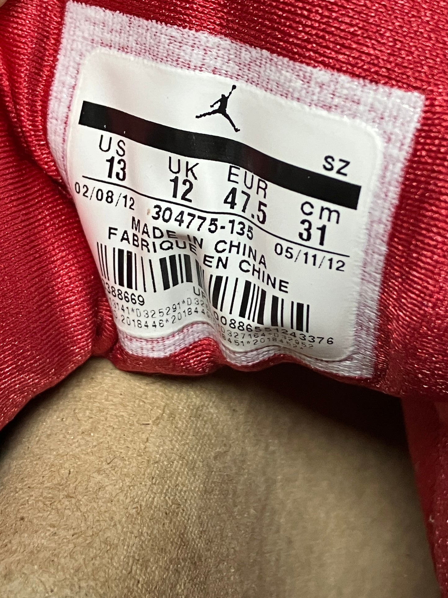 13 - Air Jordan 7 Olympic