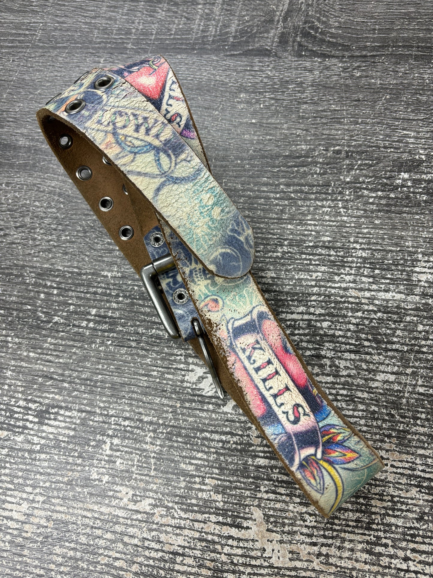 Vintage Ed hardy belt 34