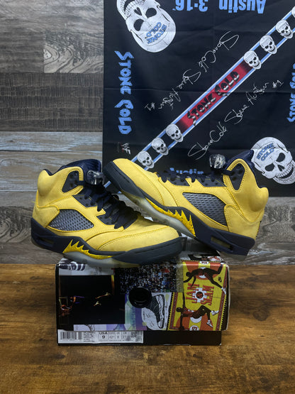 9 - Nike Air Jordan 5 Retro SP 'Michigan'
