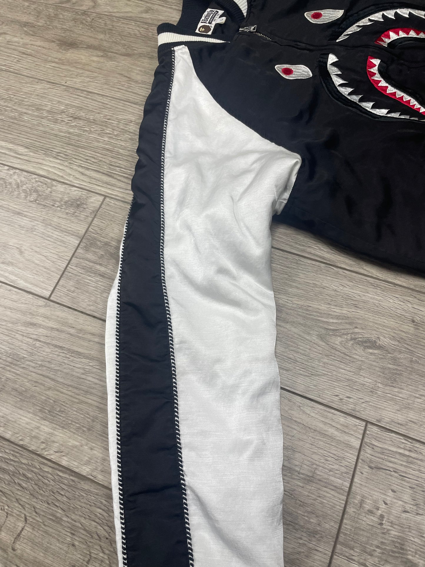 BAPE Shark Face Souvenir Bomber L