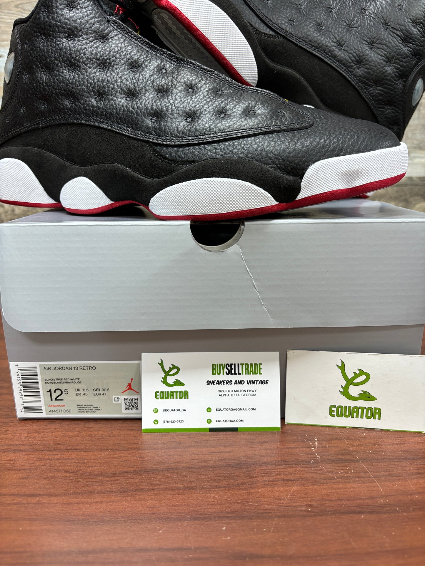 Air Jordan 13 playoff 12.5