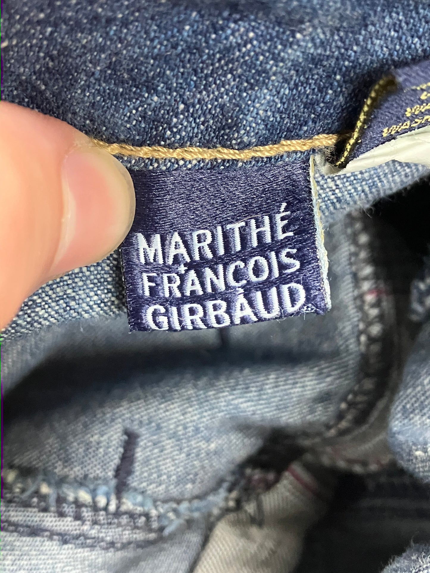 Marithé Francois Girbaud Denim 38