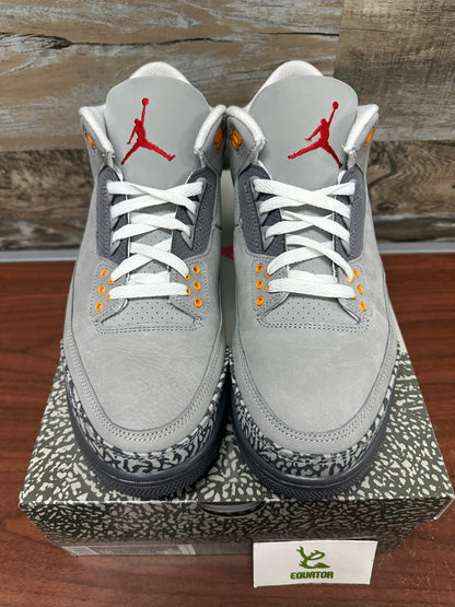 Jordan 3 Cool Grey Size 12