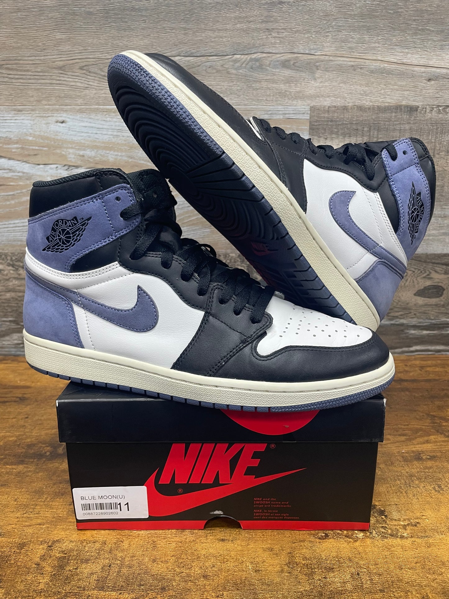11 - Jordan 1 high Blue Moon