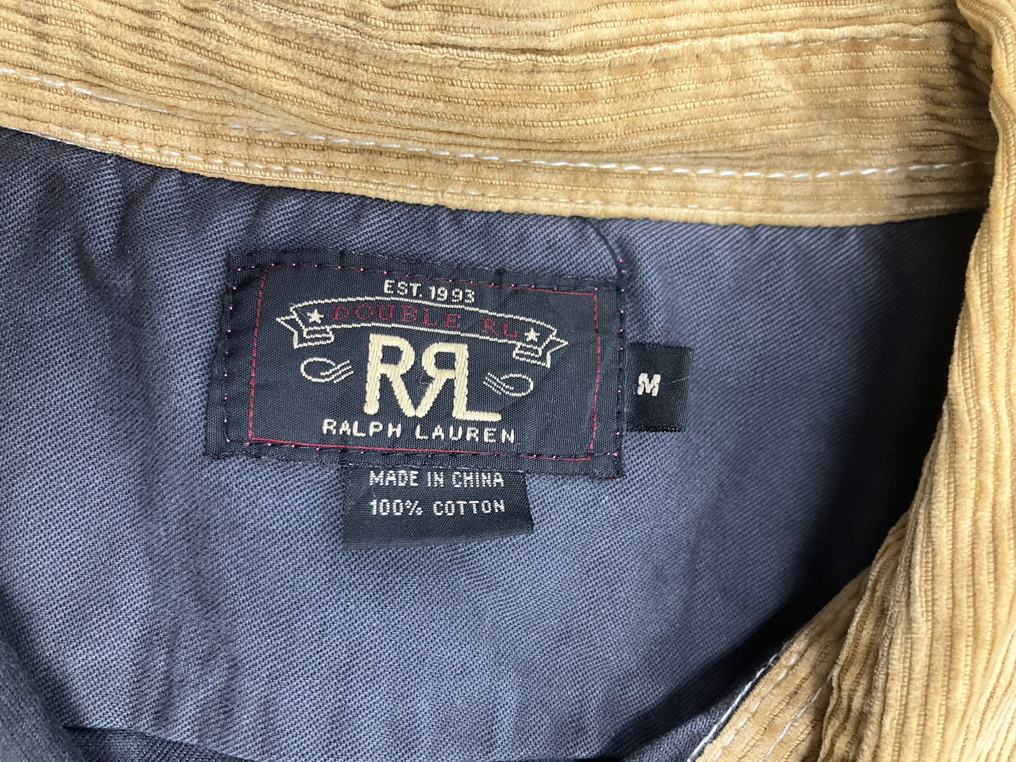 M - RRL Hunting button up