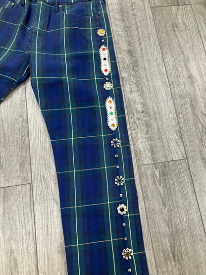 Kapital Tartan Check Monkey Cisco Size 34